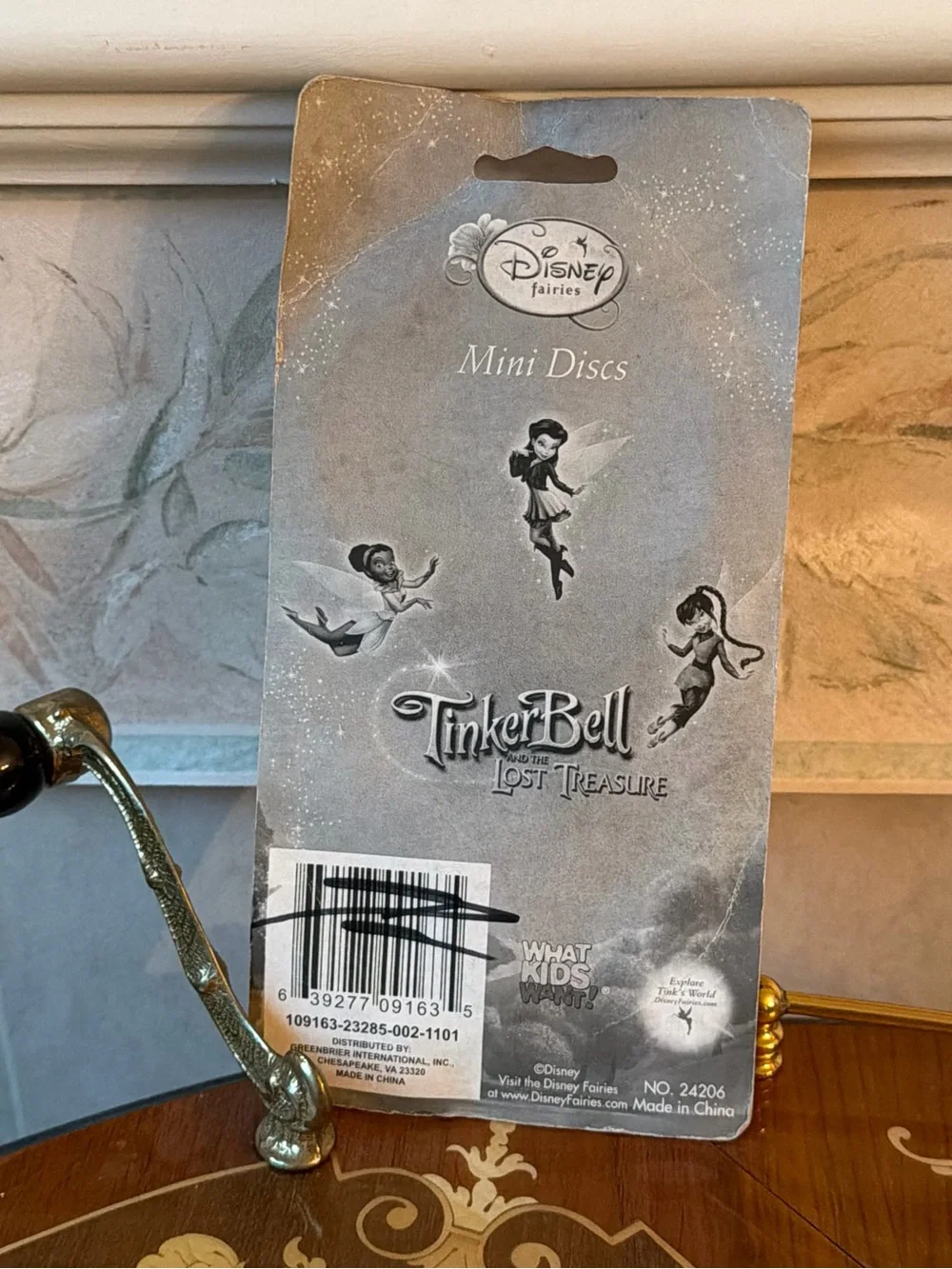 Vintage Tinker Bell Disney Fairies Mini Flying Discs Frisbees Deadstock Vtg